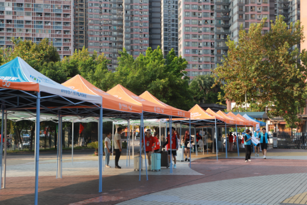 【迎新季】战高温 斗酷暑