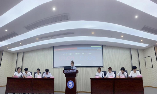 学校2025年“科学道德和学风建设”辩论赛圆满收官