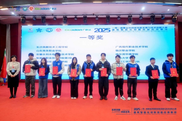 【喜报】学校斩获“一带一路”暨金砖国家技能大赛全国一等奖