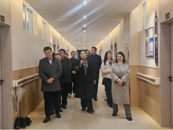 合川区教委与区各职能部门 到学校开展产教融合专项调研